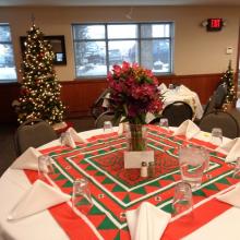 Decorated table