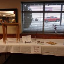 Raffle table